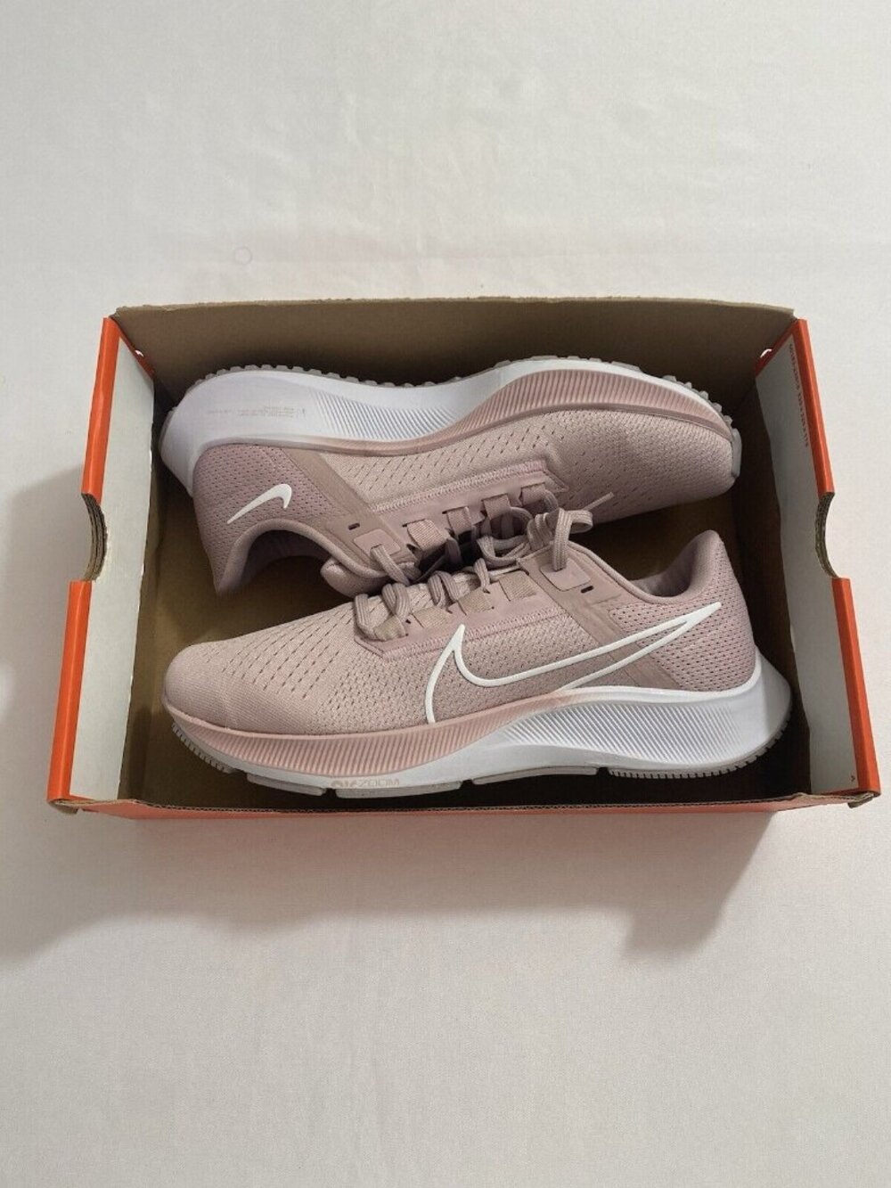 New Women’s Size 11 Barely Rose Nike Air Zoom Pegasus 38 Running Shoe CW7358 601